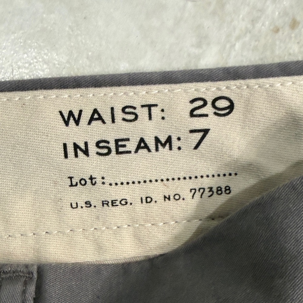 J. Crew Charcoal High-Rise Cotton Bermuda Shorts - Picture 4 of 6